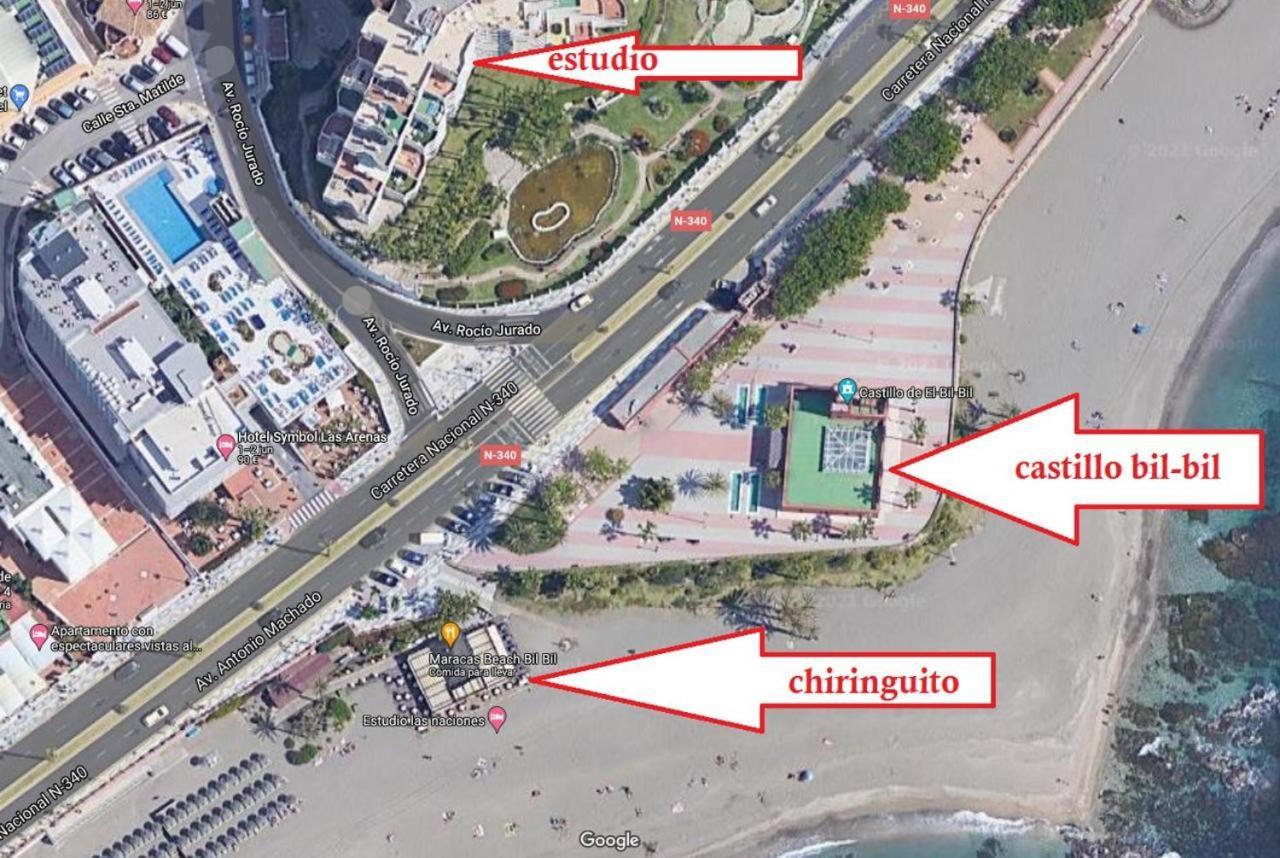 Estudio En Benalbeach, Vistas Mar, Primera Linea Playa Benalmádena Buitenkant foto
